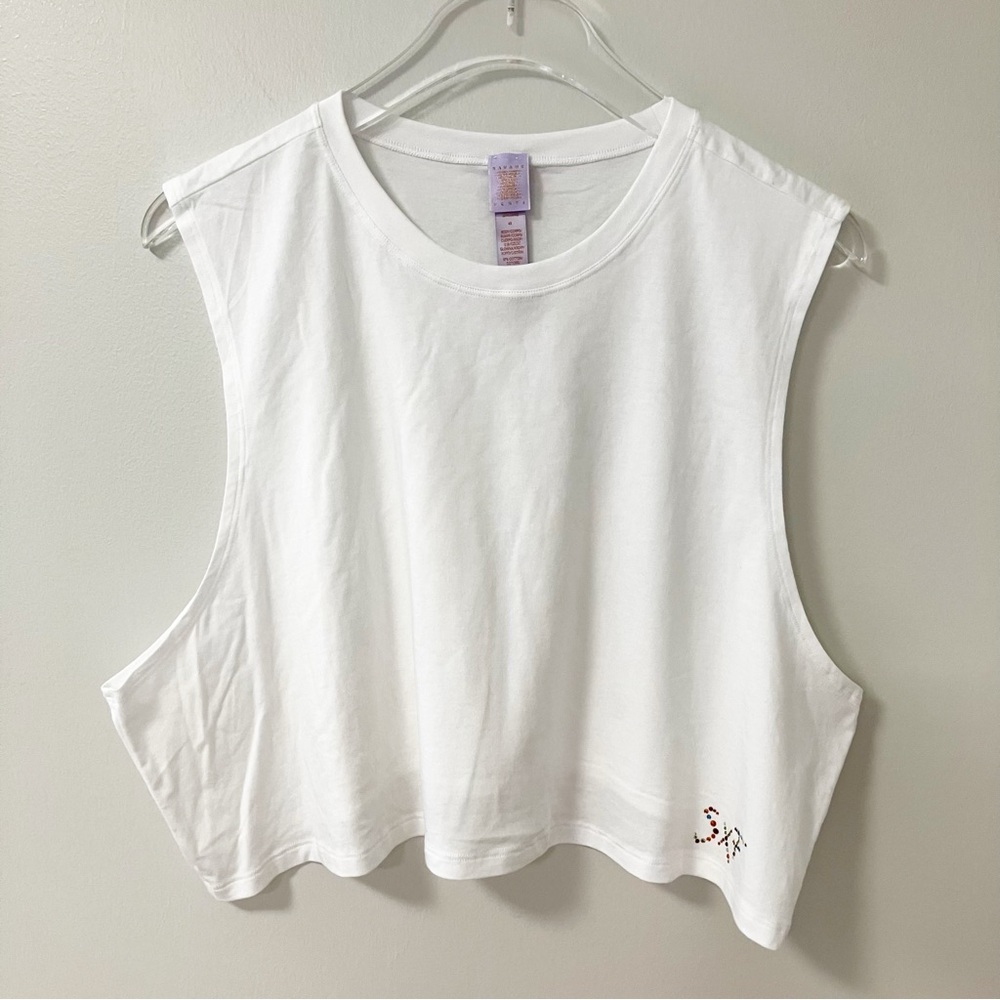Savage x Fenty | White Crop Tank 4X